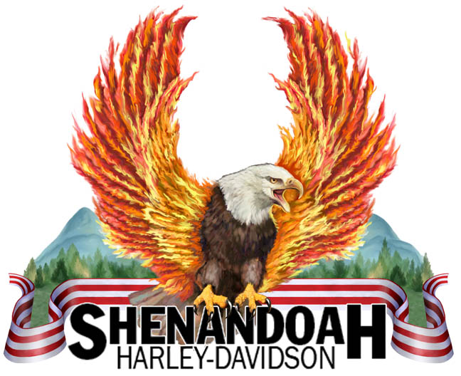 Here's a Harley Davidson Flaming eagle that I had a lot of fun designing. The parameters for this job were fairly confined and the client knew exactly what he wanted. There are many versions of Harley Davidson flaming eagles out there and this one had to fall in line with all of them but not be a duplicate of any of them. A fun project! This job might have created the largest size print at which my art has ever been reproduced. (See the billboard)